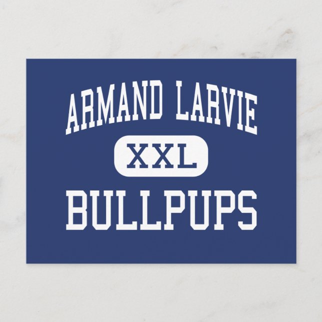 Armand Larvie Bullpups Mitten Hermiston Vykort (Framsida)