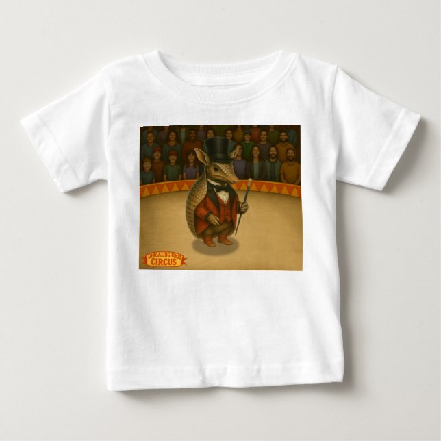 Armand, ringledare för bältdjur t shirt (Framsida)