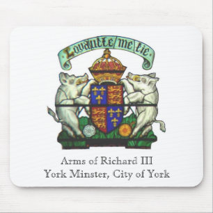 Ärmar av Richard III Mousepad Musmatta