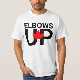 Armbågar Upp Kanada Aldrig 51:a tröja, Anti-Trump T Shirt