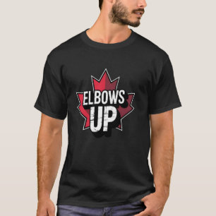 Armbågar upp Kanada är inte till salu Design  Patr T Shirt
