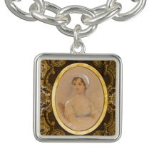 Armband för Jane Austen porträttberlock
