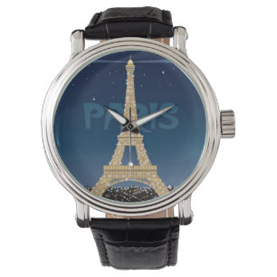 Armbandsur för Eiffel torngnistra