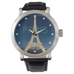Armbandsur för Eiffel torngnistra