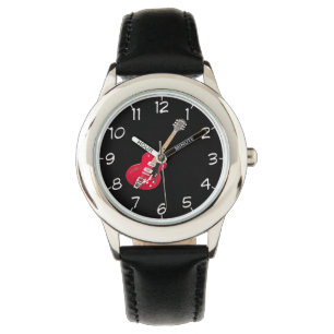 Armbandsur "för stengitarr" design