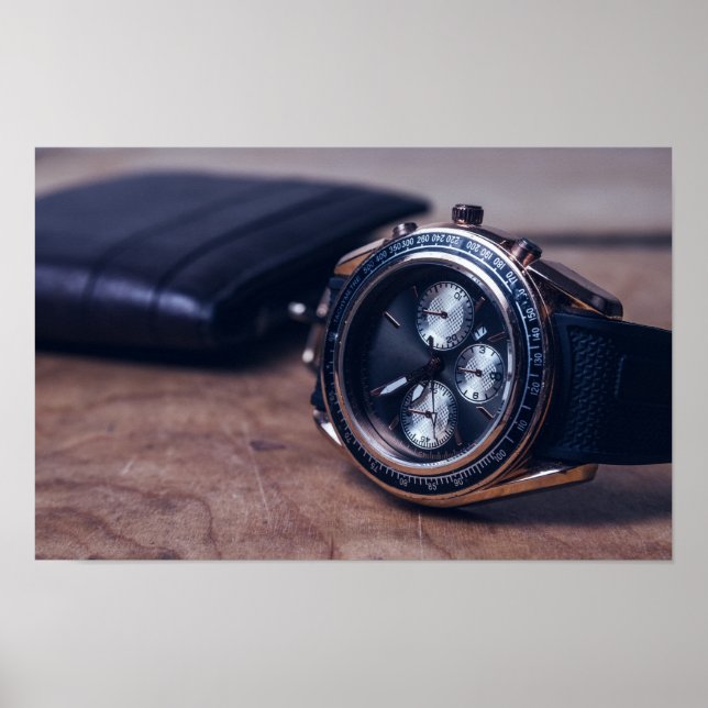 Armbandsur med plånbok poster (Framsidan)