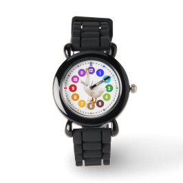 Armbanduhr als Lernuhr für Kinder - Geschenk Armbandsur