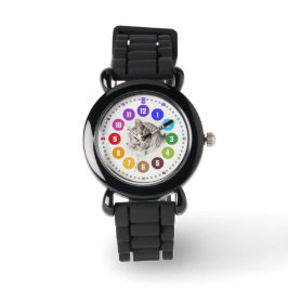 Armbanduhr als Lernuhr für Kinder - Geschenk Armbandsur