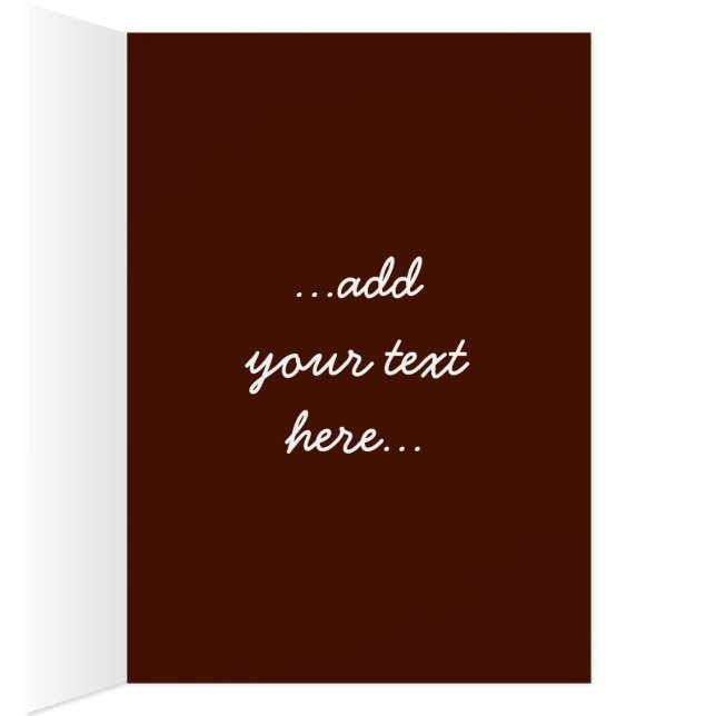 Armbrottningen brons hälsningskort (Insidan (Höger))