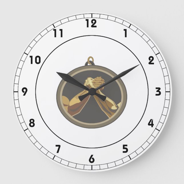 Armbrottningmedalj Stor Klocka (Framsida)