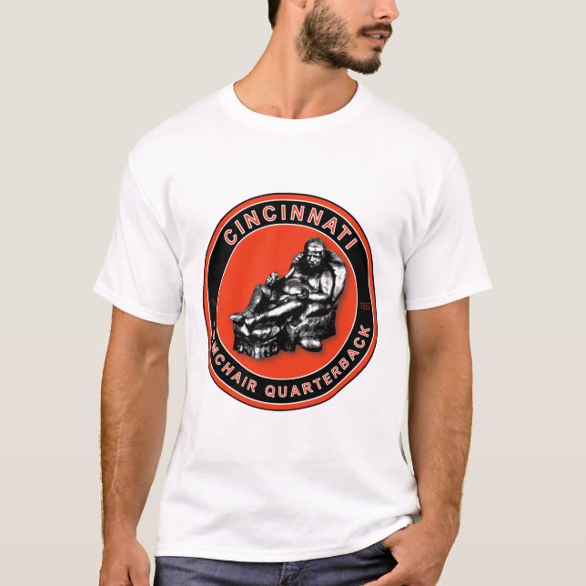 ARMCHAIR QB - Cincinnati T-shirt (Framsida)