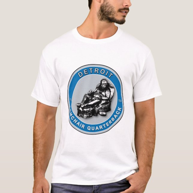 ARMCHAIR QB - Detroit Tee Shirt (Framsida)