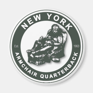 ARMCHAIR QB - New York JET Magnet