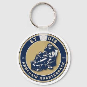 ARMCHAIR QB - Rams Nyckelring