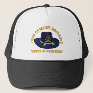 Armé - 10:e kavalleriregimen w Cav Hat Keps