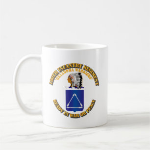 Armé - 180:e infanteriregimen - COA Kaffemugg