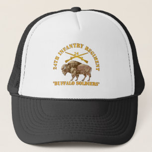 Armé - 24:e infanteriregimen - Buffalo Soldiers Keps