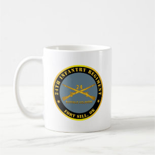 Armé - 24:e infanteriregimen - Fort Sill, OK - Bu Kaffemugg