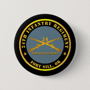 Armé - 24:e infanteriregimen - Fort Sill, OK - Bu Knapp