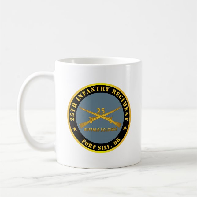 Armé - 25:e infanteriregimen - Fort Sill, OK - Bu Kaffemugg (Vänster)