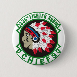 Armé 335:e Fighter Squadron Insignia Knapp