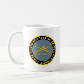 Armé - 38:e infanteriregimen - Buffalo Soldiers - Kaffemugg