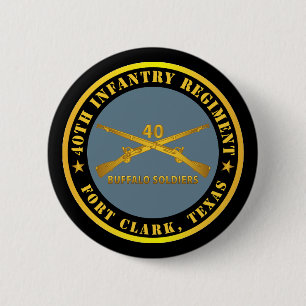 Armé - 40:e infanteriregimen - Buffalo Soldiers - Knapp