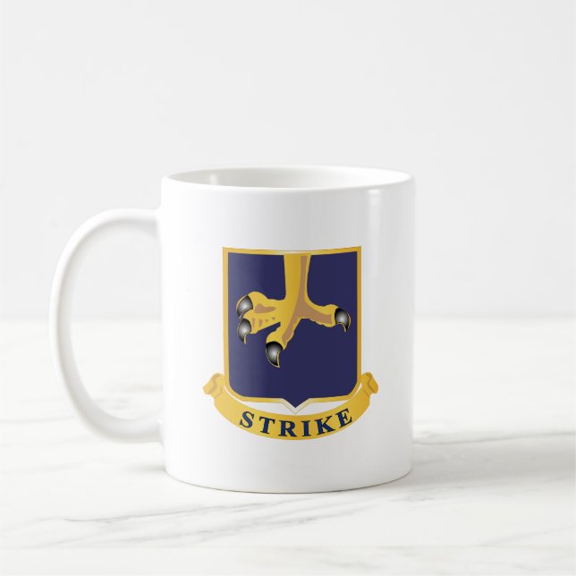 Armé - 502:a infanteriregatet - DUI wo-text Kaffemugg (Vänster)