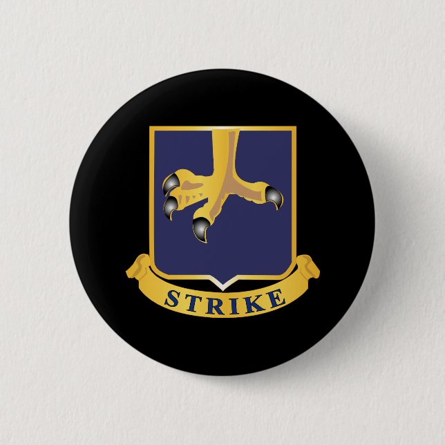 Armé - 502:a infanteriregatet - DUI wo-text Knapp (Framsida)