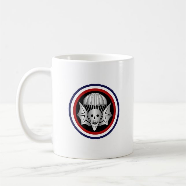 Armé - 502:a PIR med text Kaffemugg (Vänster)