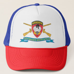 Armé - 555:e Fallskärm-infanteribataljonen - SSI w Keps