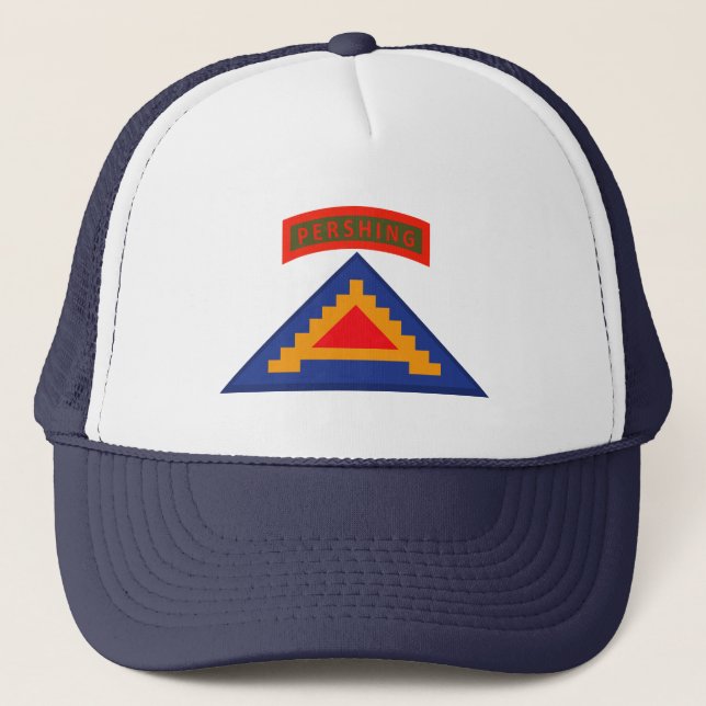 Armé - 56:e artillerikommandot - Pershing T-Shirt Keps (Framsida)