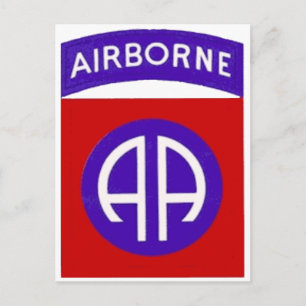 Armé 82:a Airborne Vykort