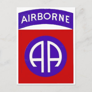 Armé 82:a Airborne Vykort