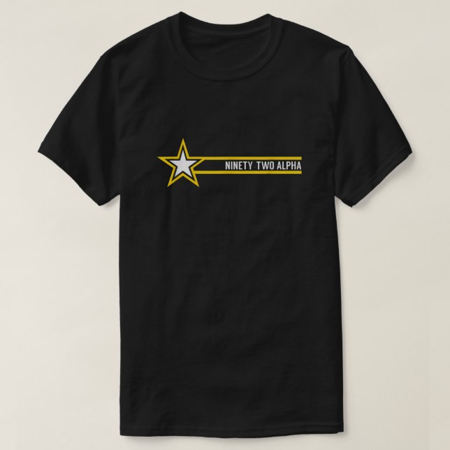 Armé 92A Automated Logistical Specialist T Shirt (Design framsida)