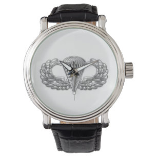Armé Airborne Basic Parachutist med Combat Star Armbandsur
