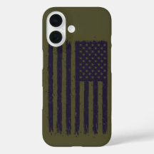 Armé Amerika Mörklila och Grön