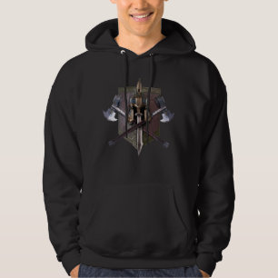 Armé av dvärgWeaponry Hoodie