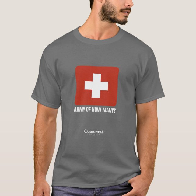 Armé av hur många? tee (Framsida)