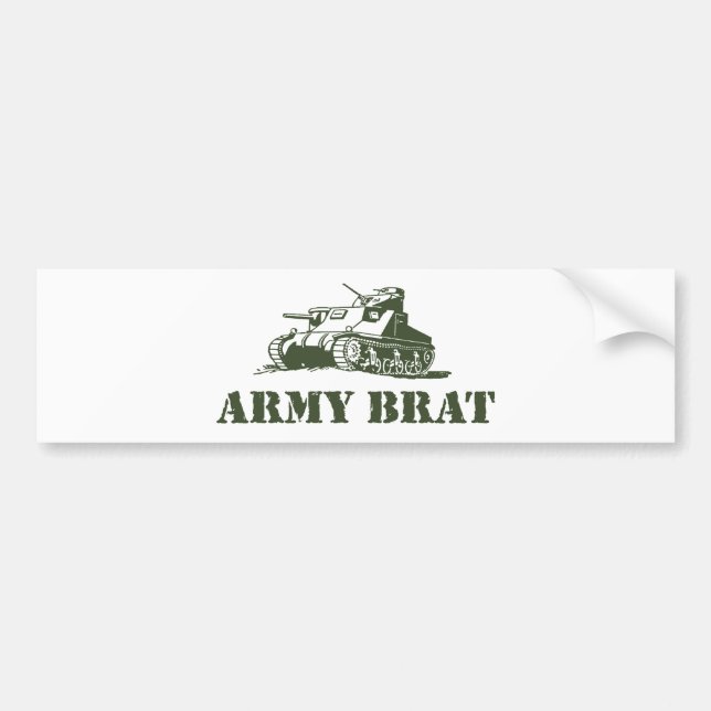 Armé Brat Bildekal (Framsidan)