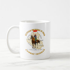 Armé - Buffalo Soldiers i Irak - Cavalrymen Kaffemugg