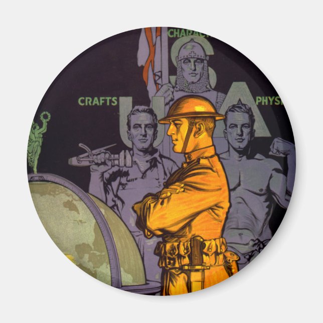 Armé Bygger MANAR Magnet (Framsidan)