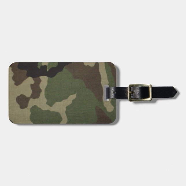 Armé Camo Bagagebricka (Horisontell Framsida)