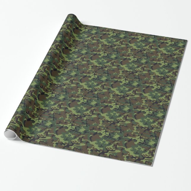 Armé Camouflage Presentpapper (Utrullad)