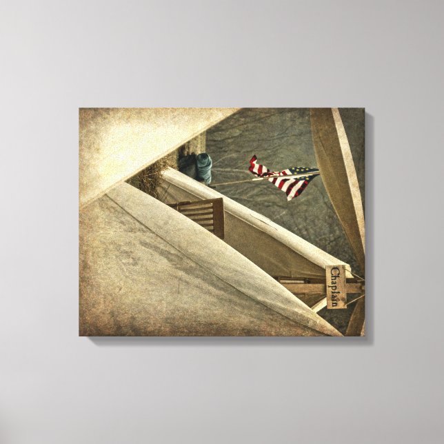 Armé Chaplain Canvastryck (Framsida)