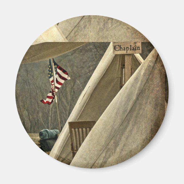 Armé Chaplain Magnet (Framsidan)