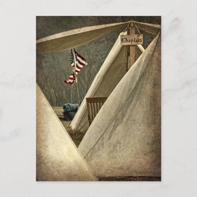 Armé Chaplain Vykort (Framsida)