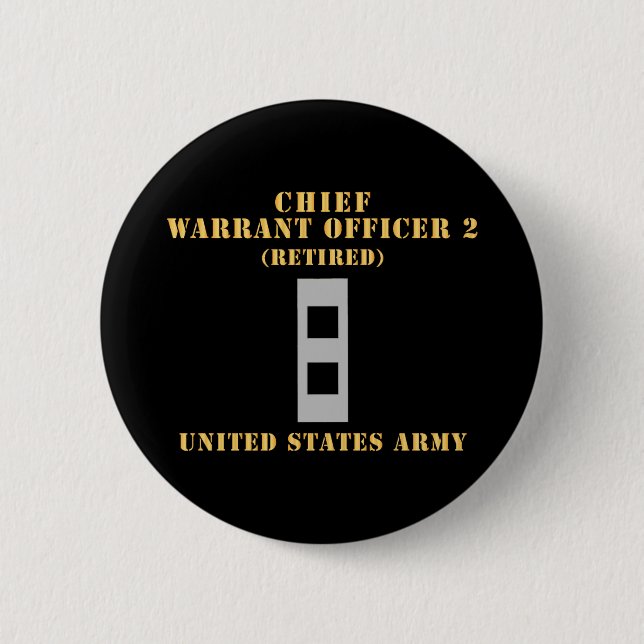 Armé - Chief Warrant Officer 2 - CW02 - Flat - Ret Knapp (Framsida)