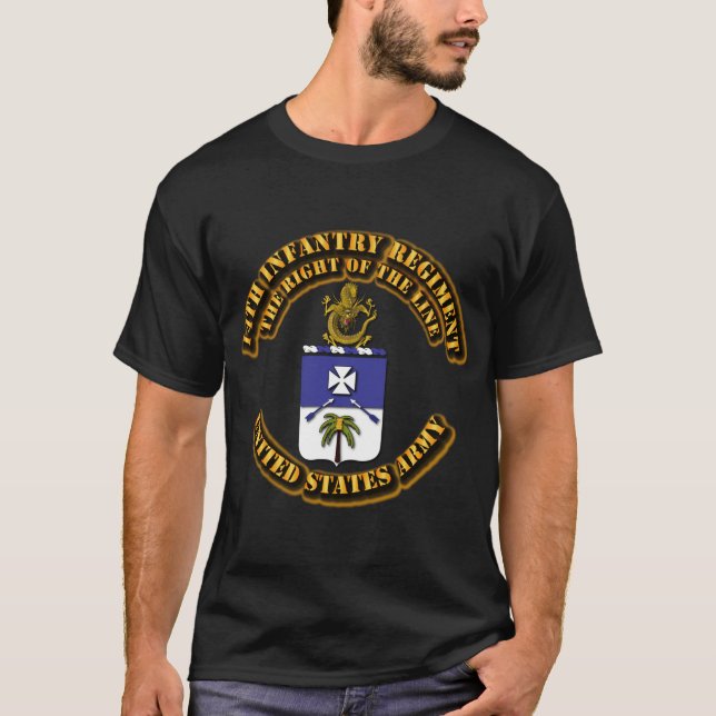 Armé - COA - 14:e infanteriregementet T Shirt (Framsida)