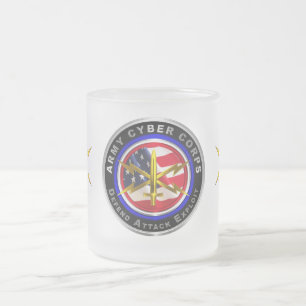 Armé Cyber Corps Veteran Frostad Glasmugg